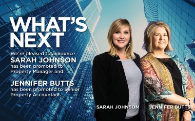 Congratulations Sarah Johnson and Jennifer Butts!